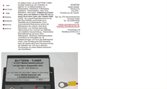 Desktop Screenshot of batteriepulser.de